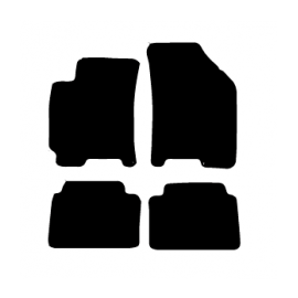 Alfombras de Moqueta,  Chevrolet Nubira (2000-2008), Color Negro, Calidad Limited Edition, REF: CH0009L2N