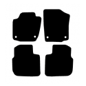 Alfombras de Moqueta,  Skoda RAPID SEDAN Y SPACEBACK (2012-2019), Color Negro, Calidad Limited Edition, REF: SK0008L2N