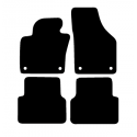 Alfombras de Moqueta,  Volkswagen TIGUAN (2007-2016), Color Negro, Calidad Limited Edition, REF: VW0042L2N