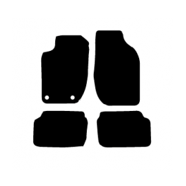 Alfombras de Moqueta,  Alfa Romeo 164 (1987-1998), Color Negro, Calidad Limited Edition, REF: AR0008L2N
