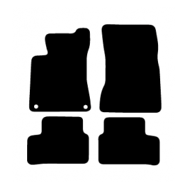Alfombras de Moqueta,  Mercedes W247 CLASE B (2019-Presente), Color Negro, Calidad Limited Edition, REF: MC0073L2N