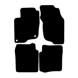 Alfombras de Moqueta,  Mitsubishi SPACESTAR (1999-2004), Color Negro, Calidad Limited Edition, REF: MH0027L2N