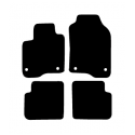 Alfombras de Moqueta,  Fiat PUNTO (1999-2010), Color Negro, Calidad Limited Edition, REF: FT0027L2N