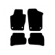 Alfombras de Moqueta,  Seat IBIZA 6J FAMILIAR, 3 Y 5 PUERTAS (2008-2017), Color Negro, Calidad Limited Edition, REF: ST0009L2N