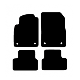 Alfombras de Moqueta,  Chevrolet Cruze (2009-Presente), Color Negro, Calidad Limited Edition, REF: CH0005L2N