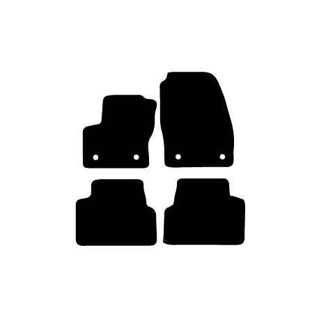 Alfombras de Moqueta,  Ford C-MAX Y GRAND C-MAX (2010-2019), Color Negro, Calidad Limited Edition, REF: FD0003L2N