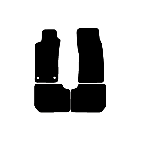 Alfombras de Moqueta,  Ford SIERRA (1982-1993), Color Negro, Calidad Limited Edition, REF: FD0047L2N