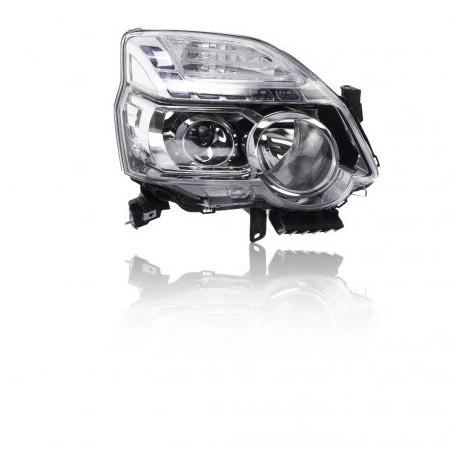 Regeneración de faros para Nissan X-trail restyling (10-14)