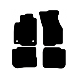 Alfombras de Moqueta, FORD RUNNER ,DELANTERAS, Color Negro, Calidad Standard, REF:FD0054S2N