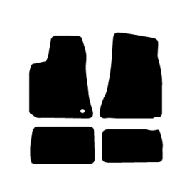 Alfombras de Moqueta, SKODA YETI (Desde 2013),DELANTERAS, Color Negro, Calidad Standard, REF:SK0017S2N