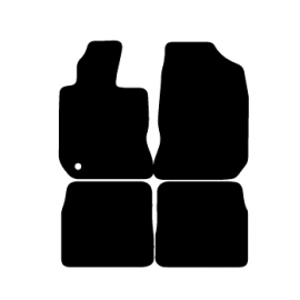 Alfombras de Moqueta, HYUNDAI I10 (Desde 2021),DELANTERAS, Color Negro, Calidad Standard, REF:HY0042S2N