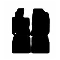 Alfombras de Moqueta, HYUNDAI I10 (Desde 2021),DELANTERAS, Color Negro, Calidad Standard, REF:HY0042S2N