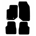 Alfombras de Moqueta, MG EHS PHEV (Desde 2021),DELANTERAS, Color Negro, Calidad Standard, REF:MG0002S2N