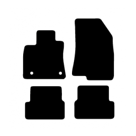 Alfombras de Moqueta, BMW U11 X1 (2022-PRESENTE),DELANTERAS, Color Negro, Calidad Standard, REF:BW0080S2N