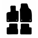 Alfombras de Moqueta, MITSUBISHI OUTLANDER  2018,DELANTERAS, Color Negro, Calidad Standard, REF:MH0034S2N
