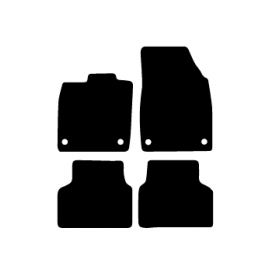 Alfombras de Moqueta, BMW G42 SERIE 2 COUPE (2021-PRESENTE),DELANTERAS , Color Negro, Calidad Premium, REF:BW0082P2N