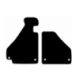 Alfombras de Moqueta, Toyota HILUX (2016 - Presente) CABINA DOBLE,DELANTERAS,  Negro,  Elegance, REF:TY0051-1E2N