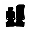Alfombras de Moqueta, BMW E87 SERIE 1 5 PUERTAS (2004-2011),5 PLAZAS, Color Negro, Calidad Standard, REF:BW0023S5N