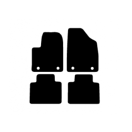 Alfombras de Moqueta, MG EHS PHEV (Desde 2021),5 PLAZAS, Color Negro, Calidad Standard, REF:MG0002S5N