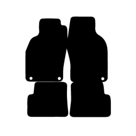 Alfombras de Moqueta, Saab 93 CABRIO (1998-2003),5 PLAZAS, Color Negro, Calidad Standard, REF:SB0002S5N