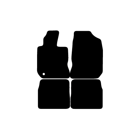 Alfombras de Moqueta, Chrysler PT Cruiser (2001-2010),5 PLAZAS, Color Gris, Calidad Standard, REF:CY0005S5G