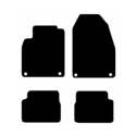 Alfombras de Moqueta, Saab 93 SEDAN Y CABRIO (2003-2012),5 PLAZAS, Color Gris, Calidad Standard, REF:SB0003S5G