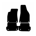 Alfombras de Moqueta, AUDI A4 B6 CABRIO (2002-2006),5 PLAZAS, Color Negro, Calidad Premium, REF:AD0052P5N