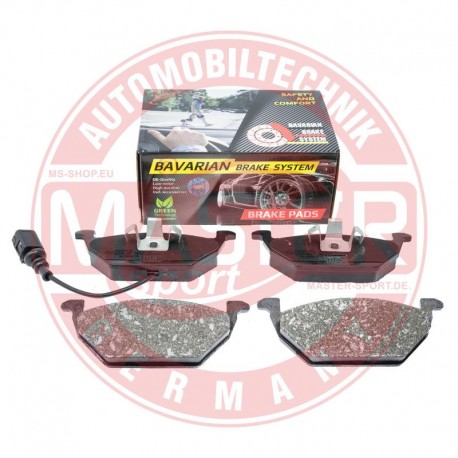 Juego de pastillas de freno BAVARIAN BREAK SYSTEM | AUDI|SEAT|SKODA|VAG| K6071172