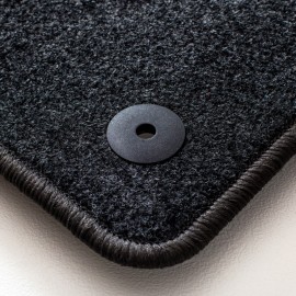 Alfombras de Moqueta,  Citroen C3 (2016-Presente), Color Negro, Calidad Standard, REF: CT0011S5N