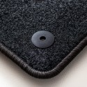 Alfombras de Moqueta,  Citroen C3 (2016-Presente), Color Negro, Calidad Standard, REF: CT0011S5N