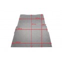 Protector suelo furgoneta | apto para Citroen BERLINGO III, Fiat DOBLO III, E - DOBLO III, - Opel COMBO E , Peugeot PARTNER III, Toyota PROACE CITY VERSO