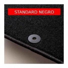 Alfombrilla Moqueta  DELANTERAS  Apto para: Ford RANGER (1998-2011) CABINA SIMPLE DELANTERAS  Calidad Standard, Color Negro REF: FD0049-1S2N