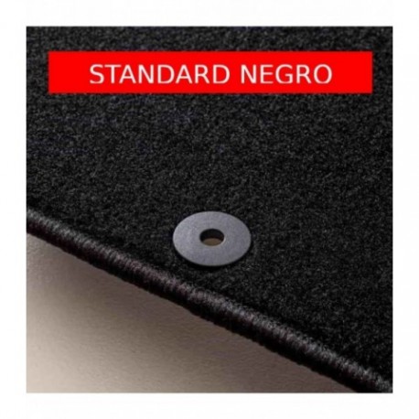 Alfombrilla Moqueta  5 PLAZAS  Apto para: Seat MII (2020-PRESENTE) 5 PLAZAS  Calidad Standard, Color Negro REF: ST0027S5N