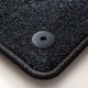 Alfombras de Moqueta,  Chevrolet CAPTIVA (2011-2015), Color Negro, Calidad Standard, REF: CH0013S5N