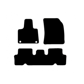 Alfombras de Moqueta,  Citroen C4 SPACETOURER (2018-Presente), Color negro, Calidad Standard, REF: CT0021S2N